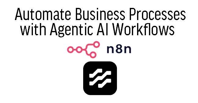 Automate Business Processes with Agentic AI Workflows