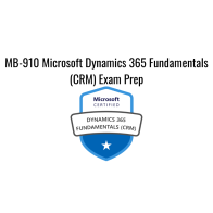 MB-910 Microsoft Dynamics 365 Fundamentals (CRM) Training
