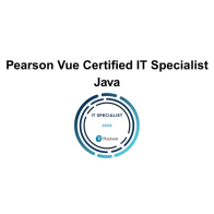 Pearson Vue Certified IT Specialist Java