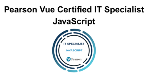 Pearson Vue Certified IT Specialist JavaScript