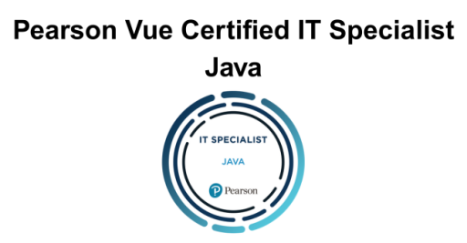 Pearson Vue Certified IT Specialist Java