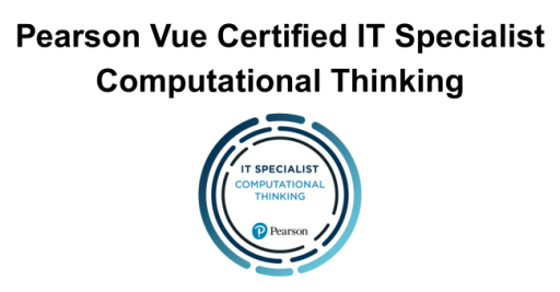 Pearson Vue Certified IT Specialist Computational Thinking