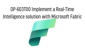 DP-603T00 Implement a Real-Time Intelligence solution with Microsoft Fabric