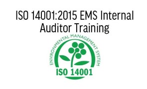 ISO 14001:2015 EMS Internal Auditor Training